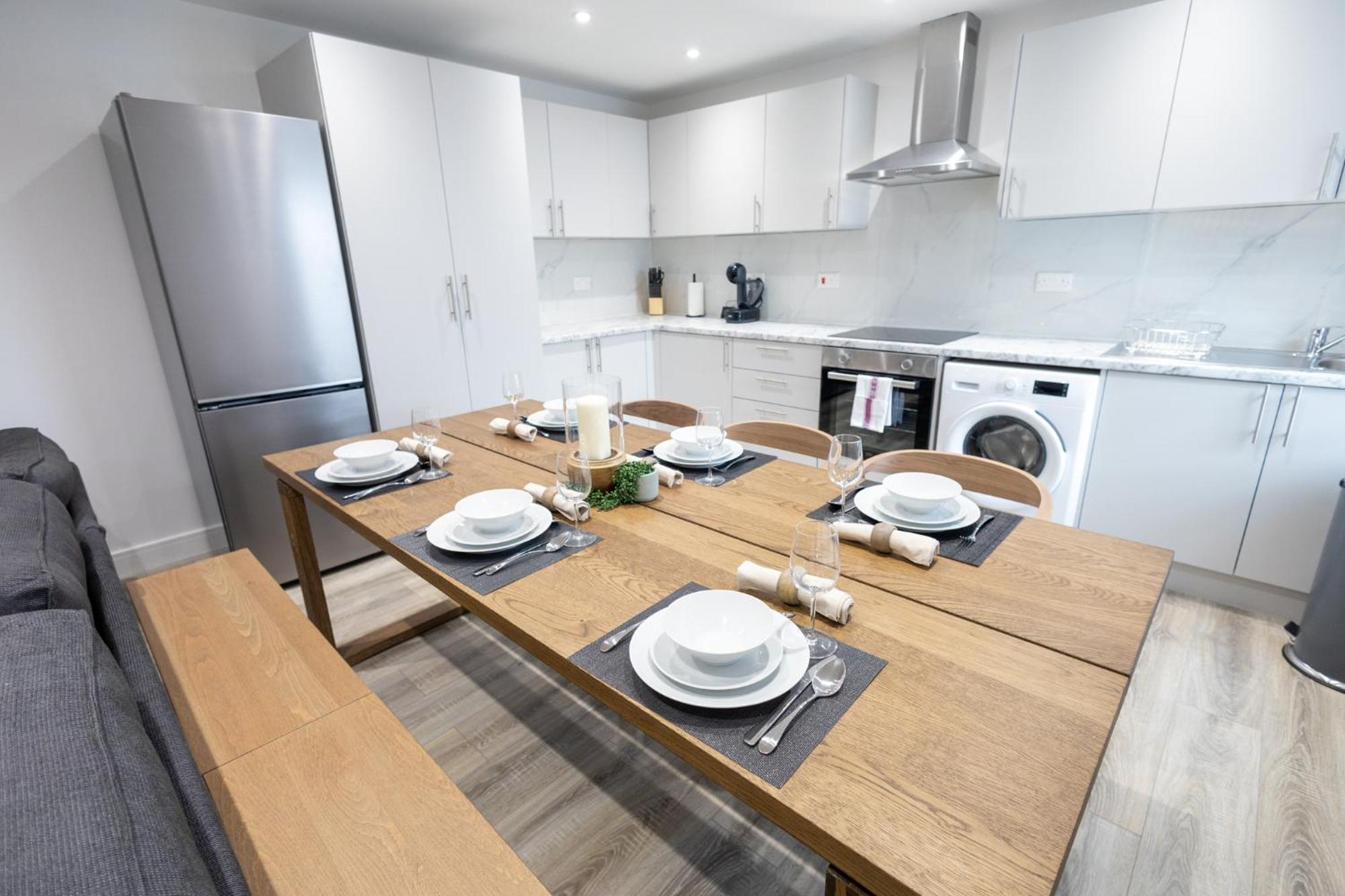 Contemporary 3Br Flat In Watford Apartment Luaran gambar
