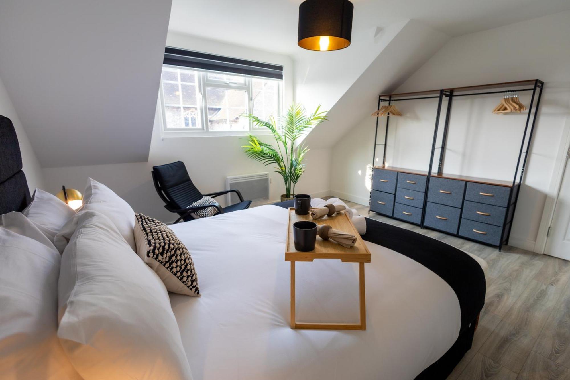 Contemporary 3Br Flat In Watford Apartment Luaran gambar
