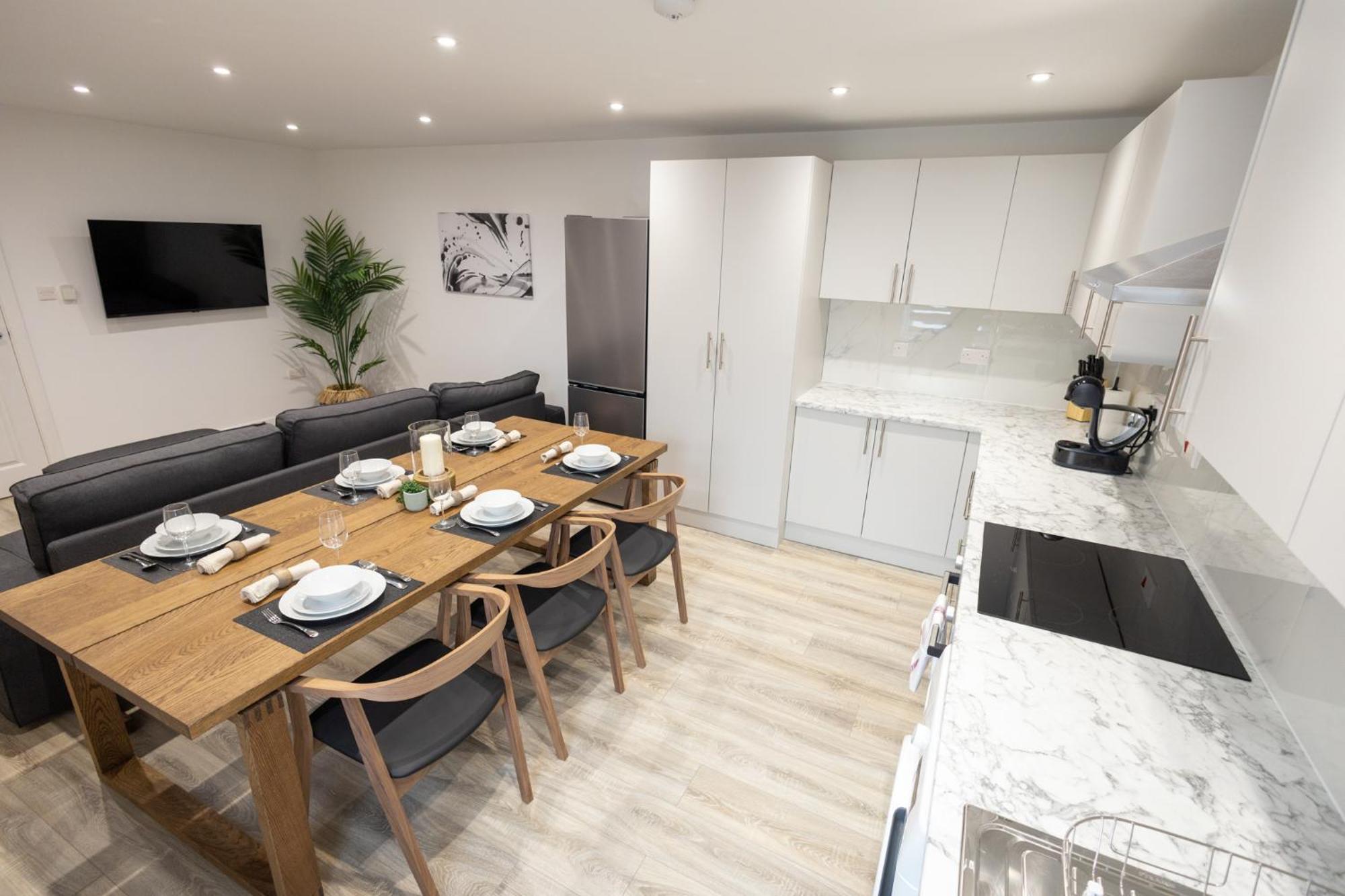 Contemporary 3Br Flat In Watford Apartment Luaran gambar